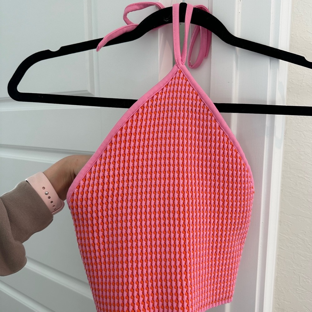 Zara Halter Crop Top